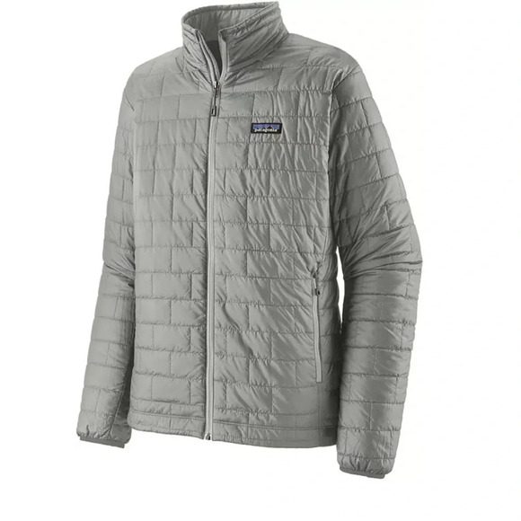 Patagonia Men's XXL Nano Puff Jacket Sleet Green Grey NWT Gray Puffer Puffy - Picture 6 of 11